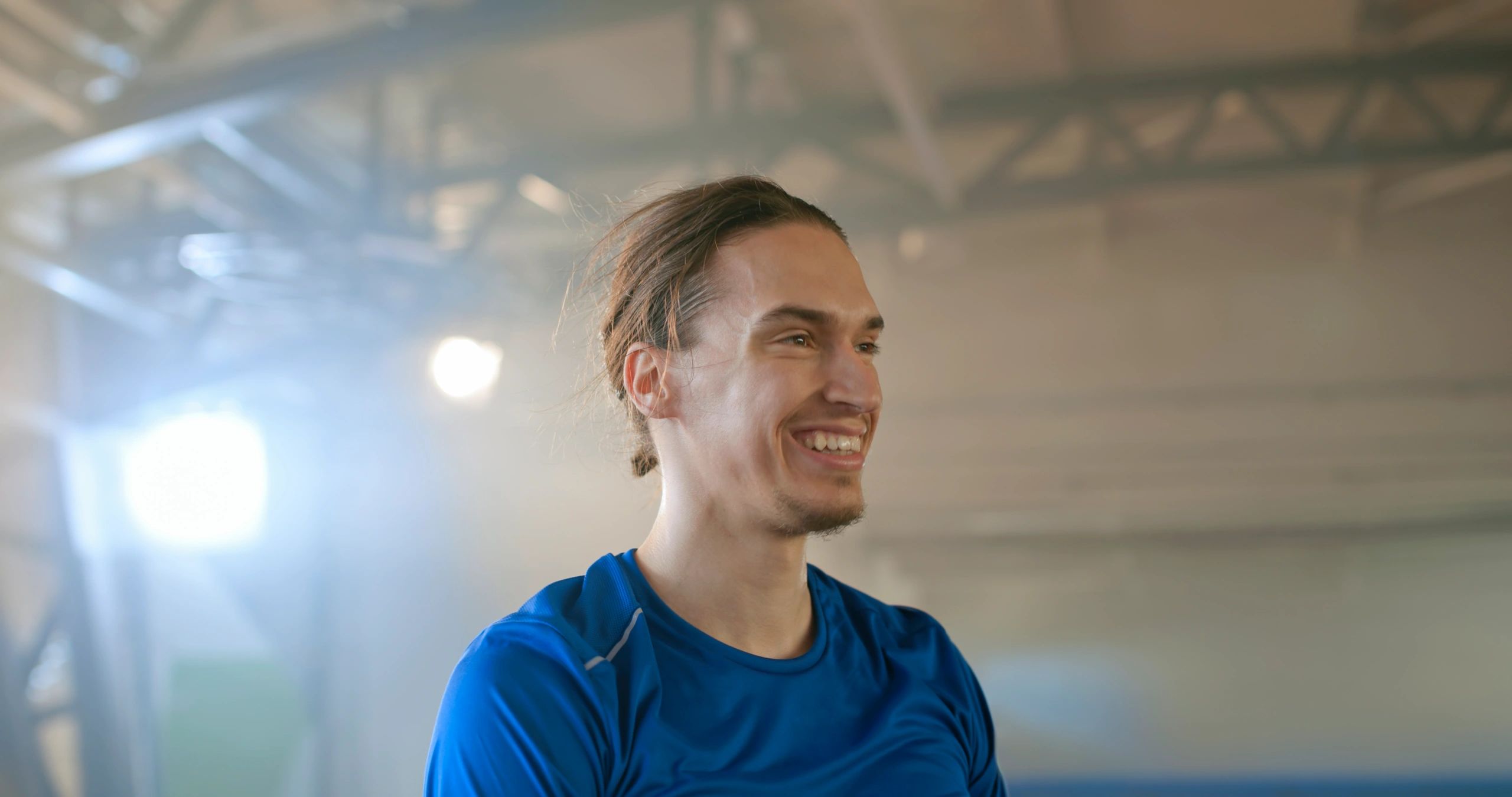 athlete portrait smiling